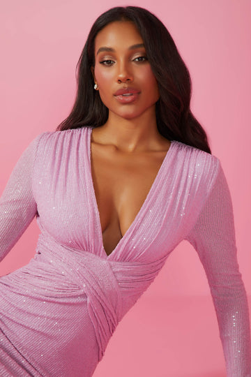 FABULOUS AGILITÀ - Vestido Midi Nicole Lavanda